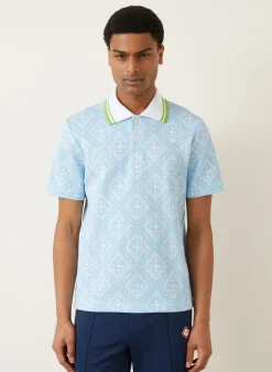 Jacquard-Poloshirt