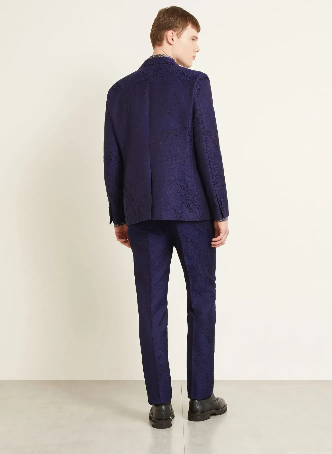 Jacquard-Sakko Regular Fit