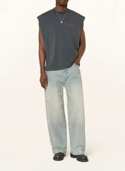Jeans Baggy Fit mit Nieten