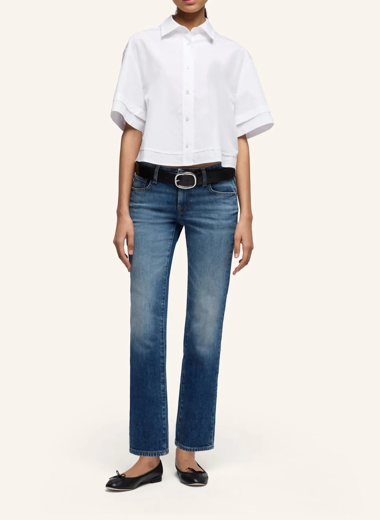 Jeans LOW CIGARETTE Slim Fit