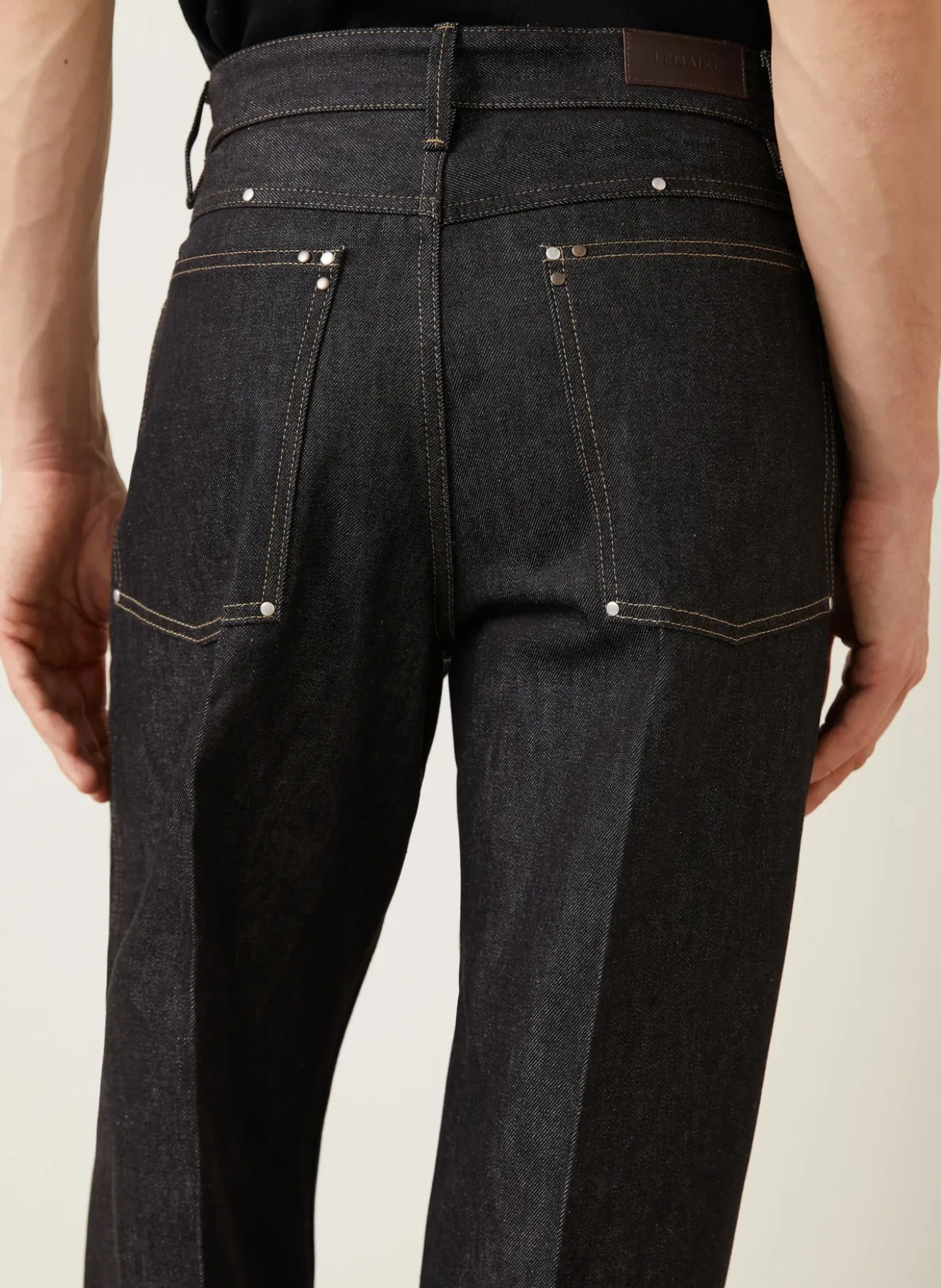 Jeans Regular Fit mit Nieten