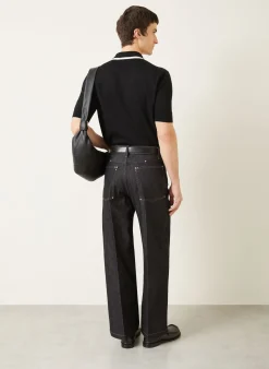 Jeans Regular Fit mit Nieten
