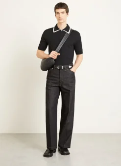 Jeans Regular Fit mit Nieten
