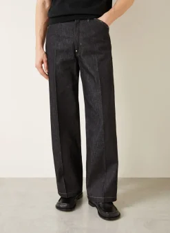 Jeans Regular Fit mit Nieten