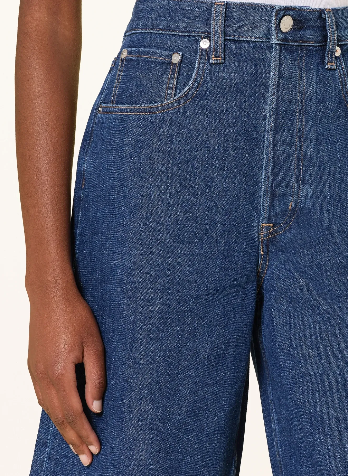 Jeans-Bermudas