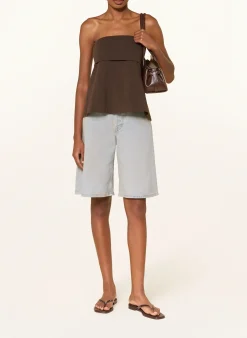 Jeans-Bermudas