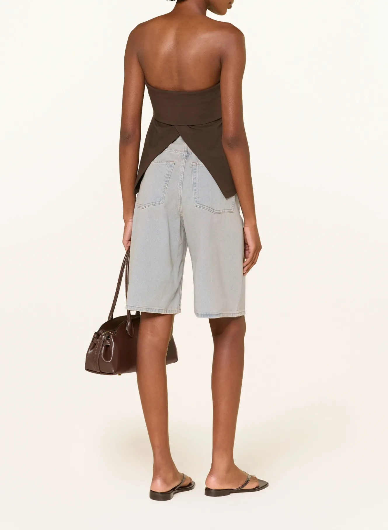 Jeans-Bermudas