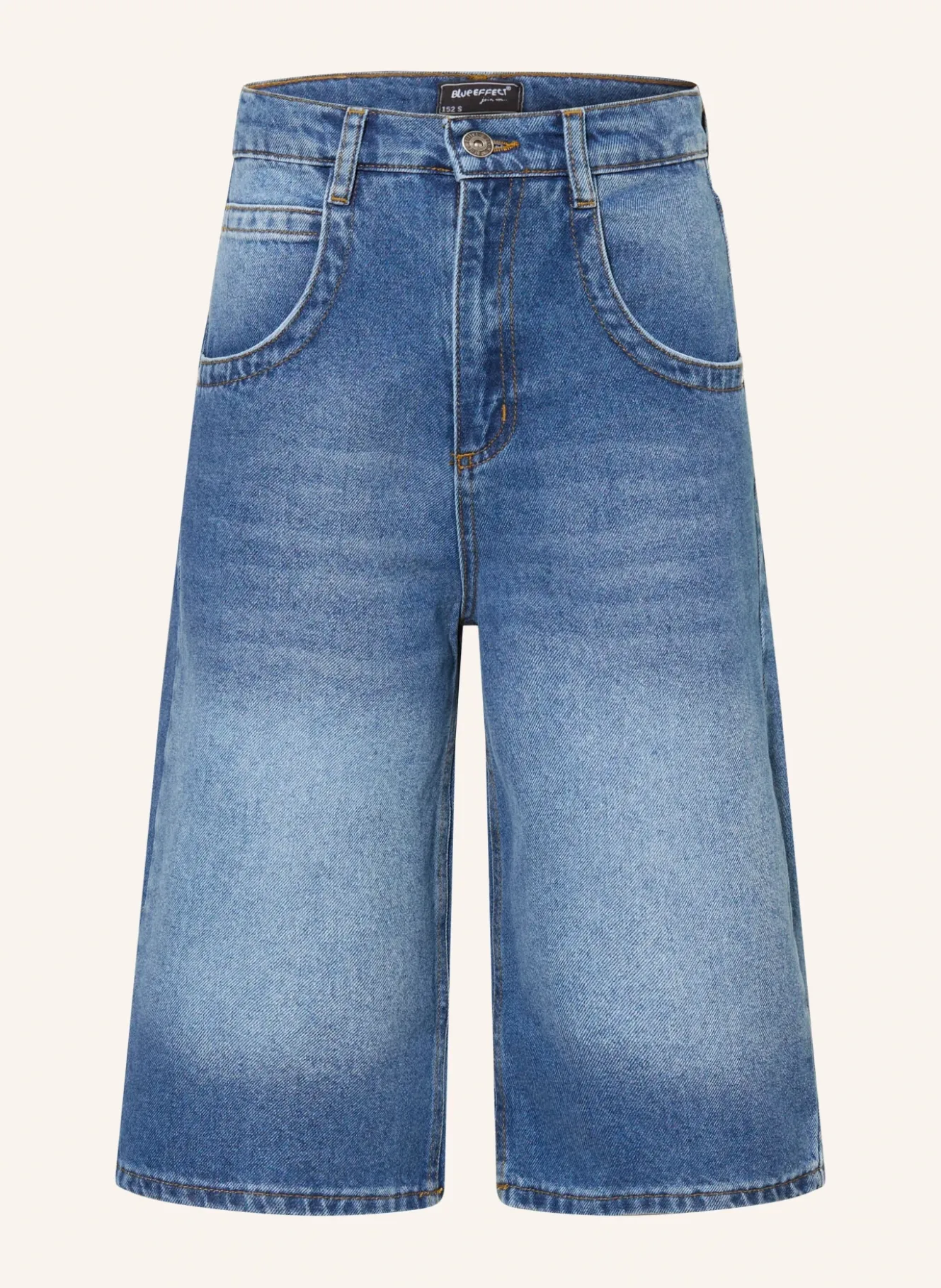 Jeans-Bermudas