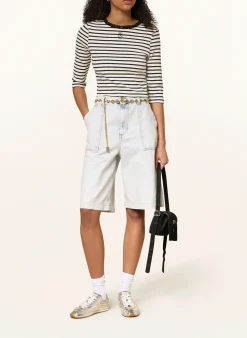 Jeans-Bermudas