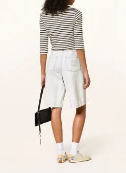 Jeans-Bermudas