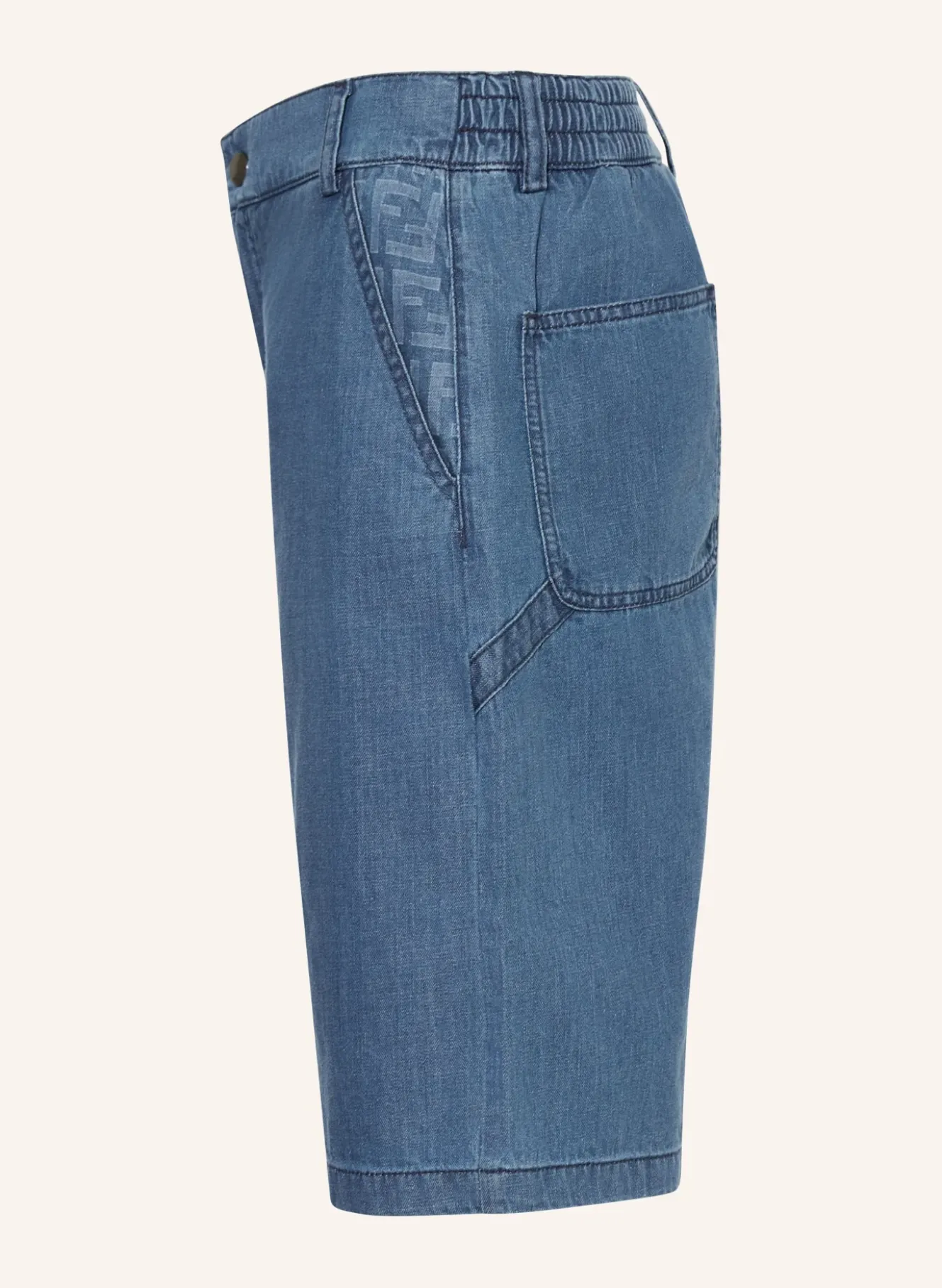 Jeans-Bermudas