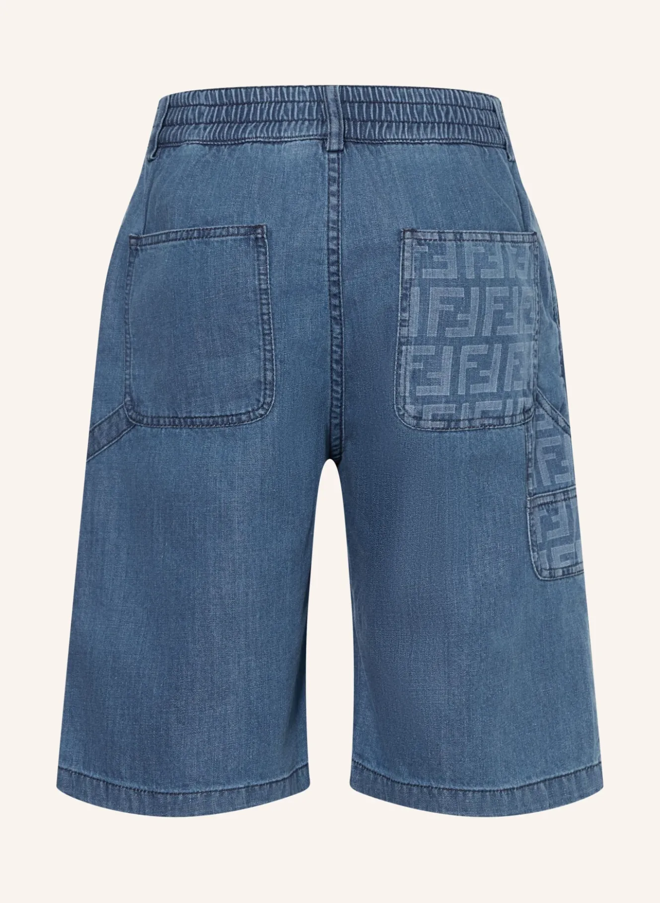 Jeans-Bermudas