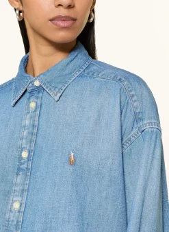 Jeansbluse