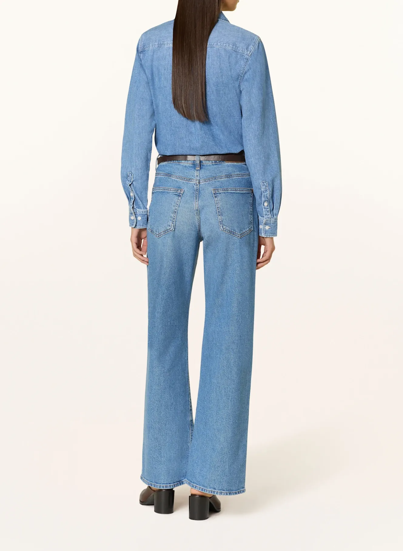 Jeansbluse