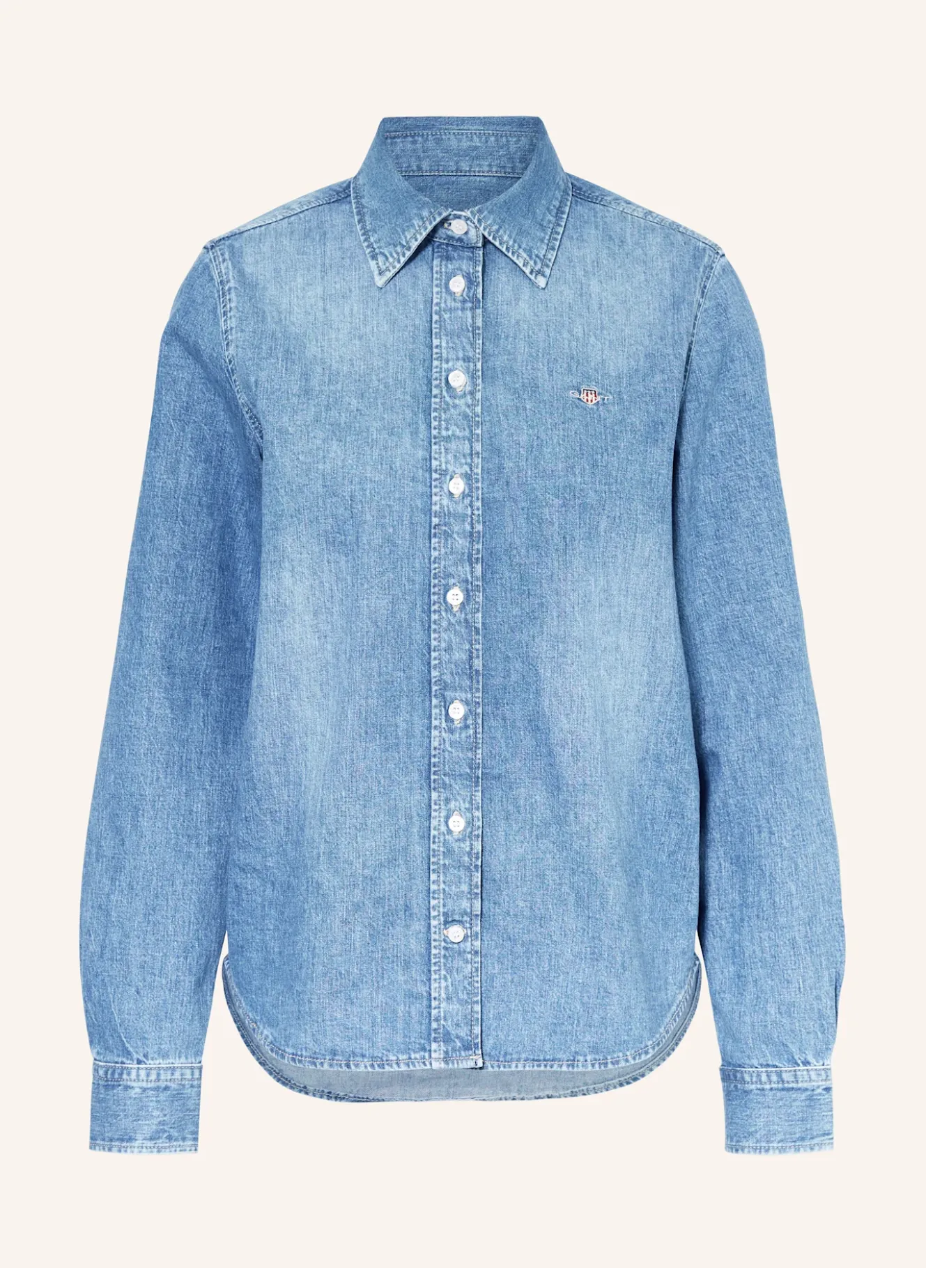 Jeansbluse
