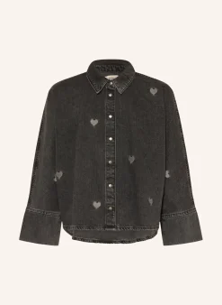 Jeansbluse