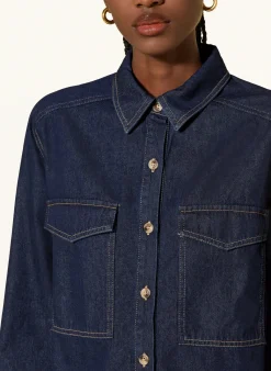 Jeansbluse