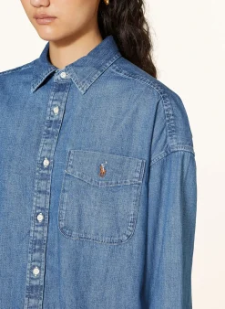 Jeansbluse