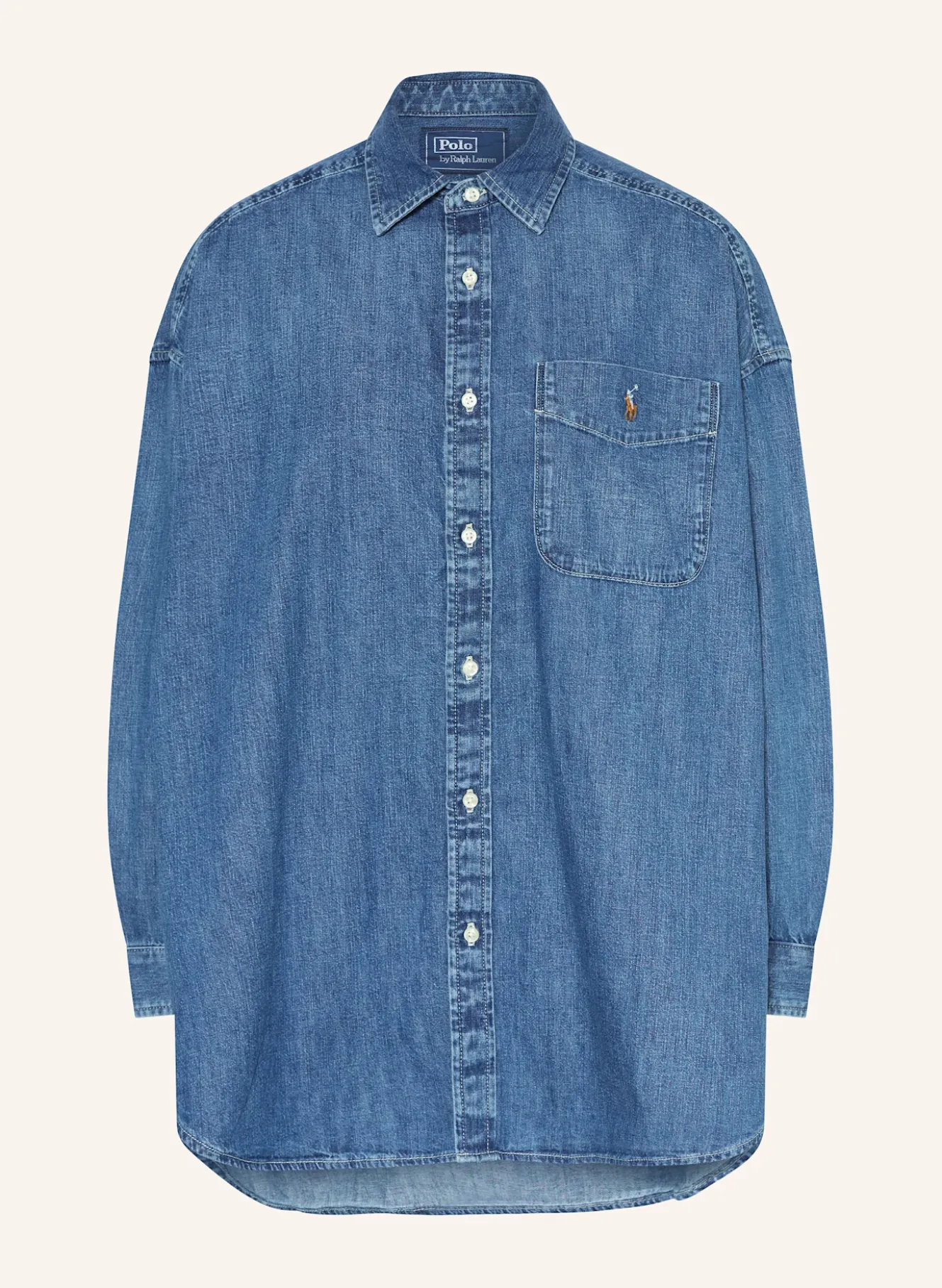 Jeansbluse