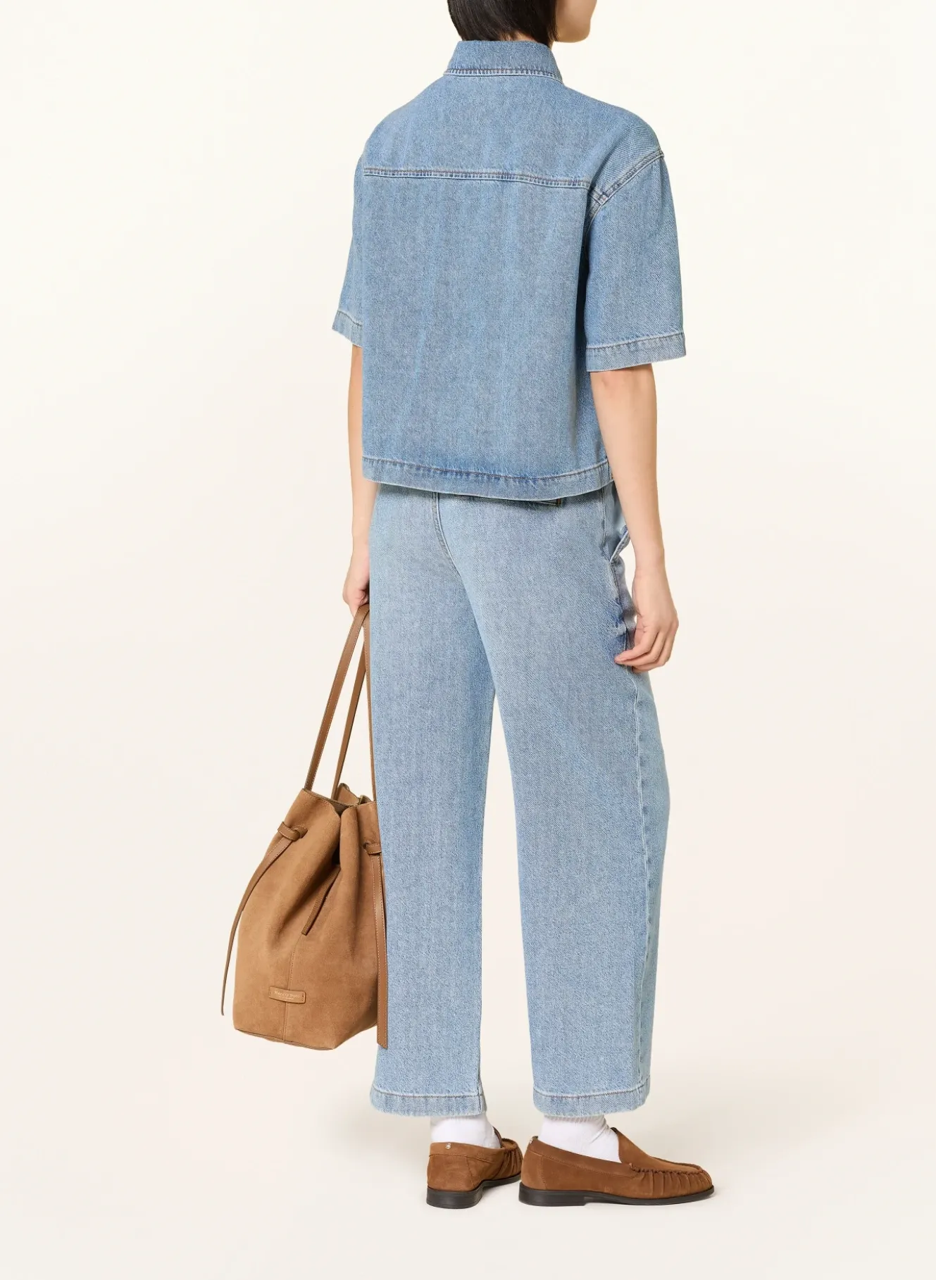 Jeansbluse