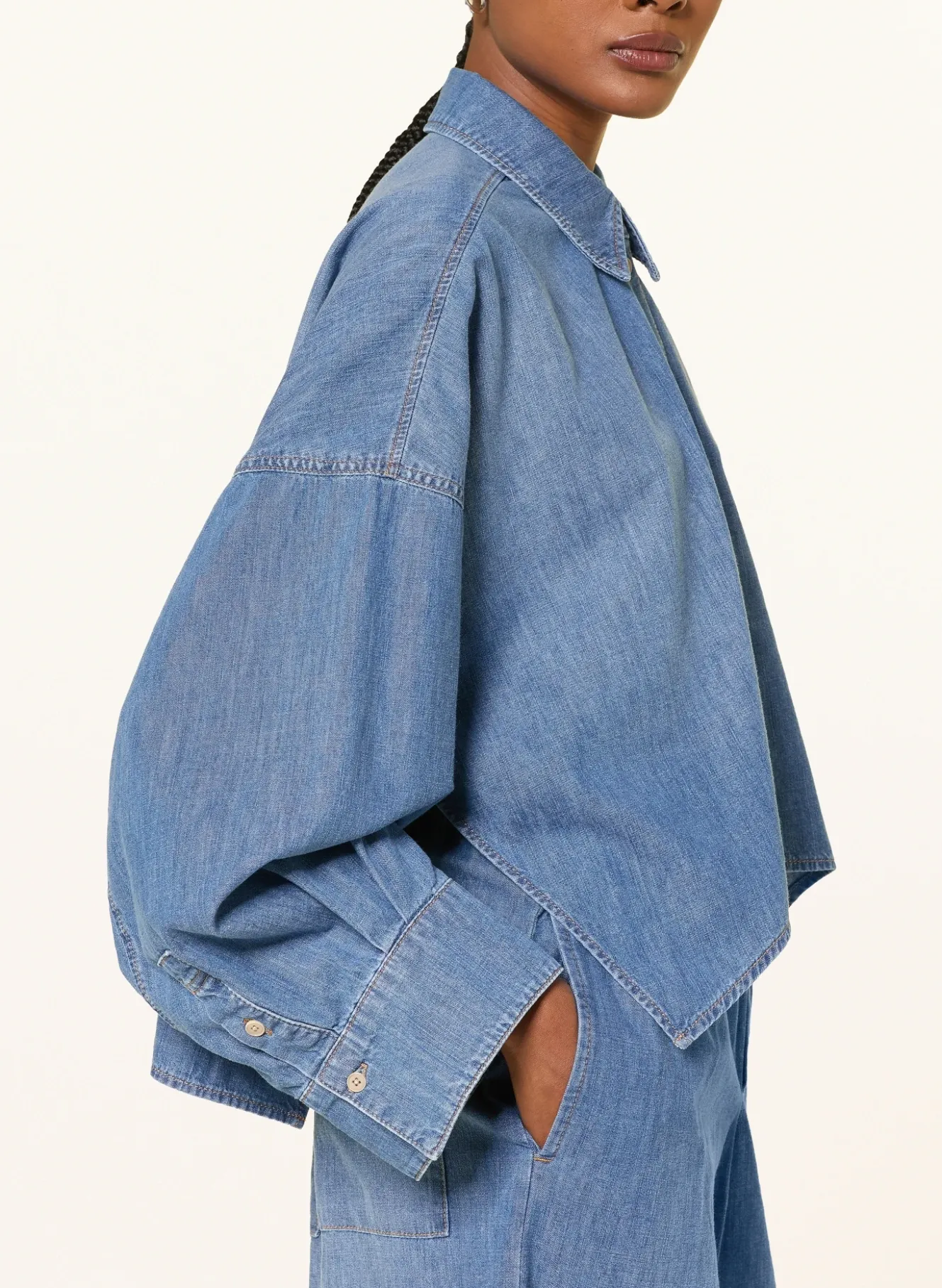 Jeansbluse OSHIA