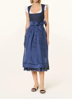 Jeans-Dirndl mit Pailletten