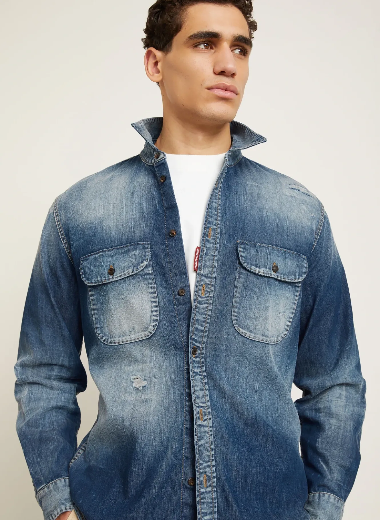 Jeanshemd Comfort Fit