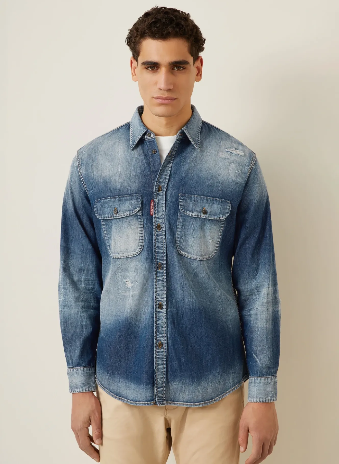 Jeanshemd Comfort Fit