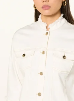 Jeansjacke mit 3/4-Arm