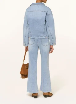 Jeansjacke mit Nieten