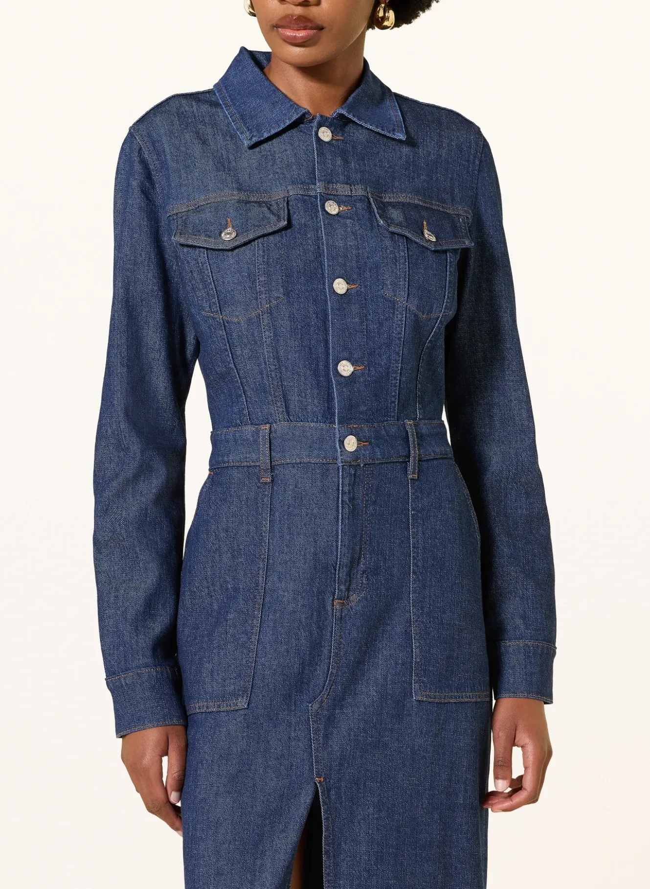 Jeanskleid UTILITY MAXI DRESS