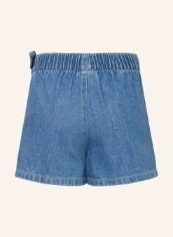 Jeans-Skort in Wickeloptik