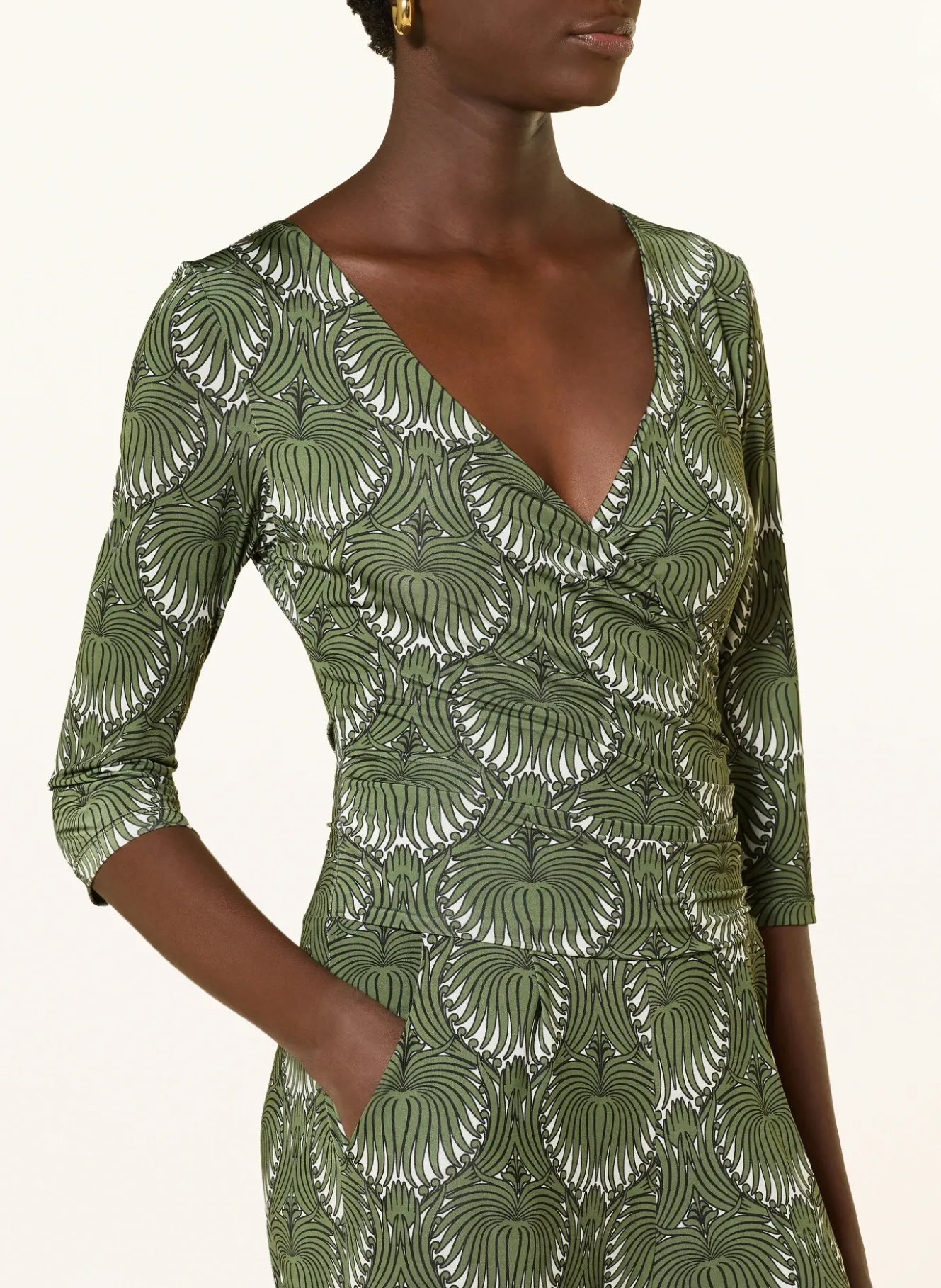 Jersey-Jumpsuit JUMP IN! mit 3/4-Arm