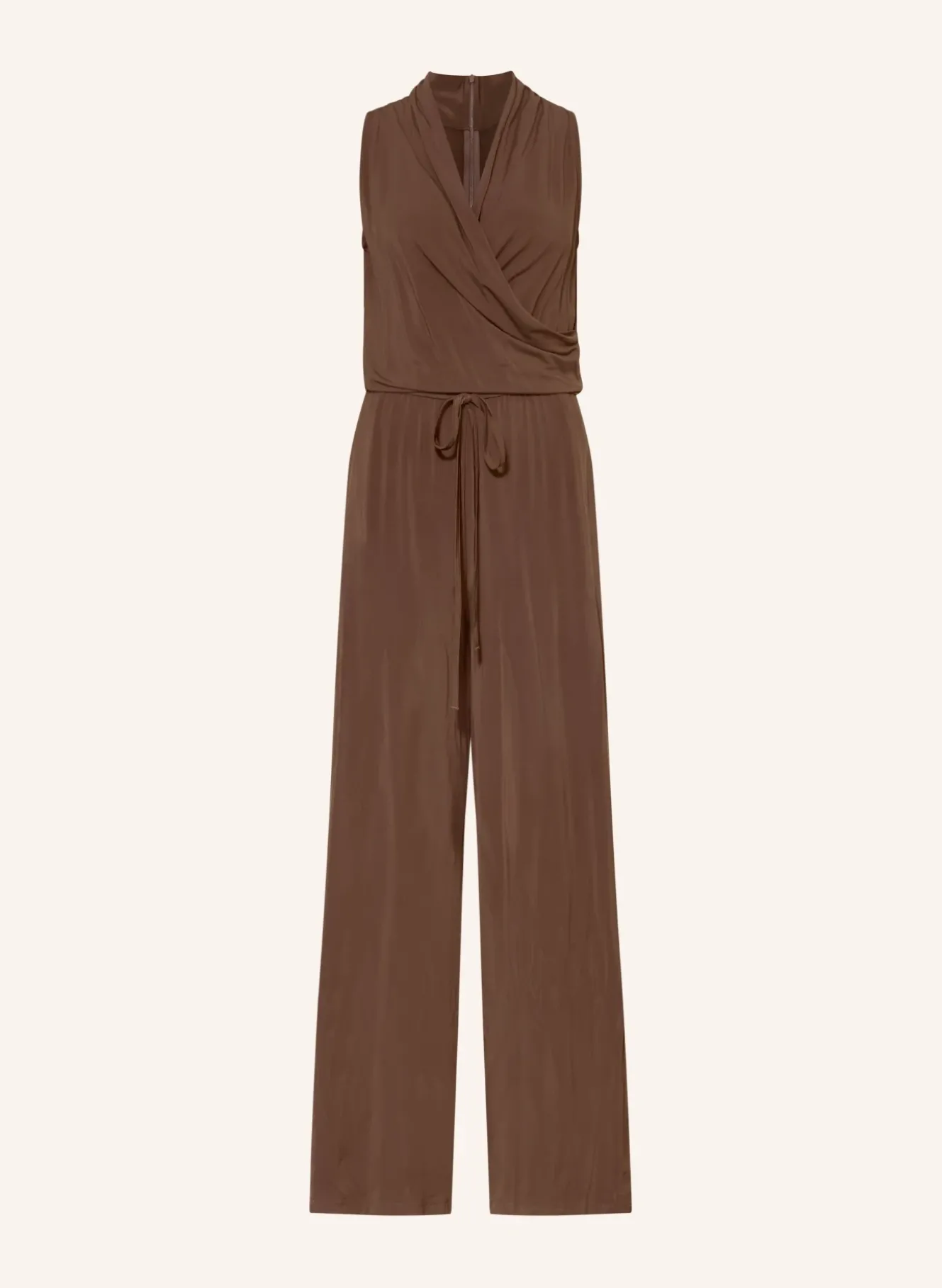 Jersey-Jumpsuit TROPICO in Wickeloptik