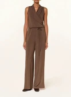 Jersey-Jumpsuit TROPICO in Wickeloptik