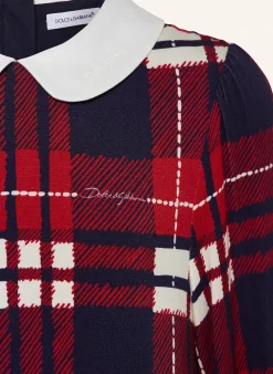 Jerseykleid mit Rüschen