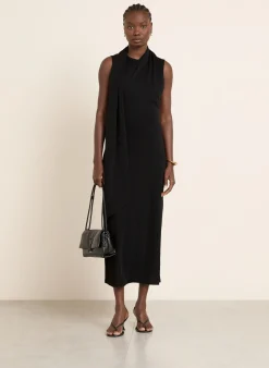 Jerseykleid mit Schluppe