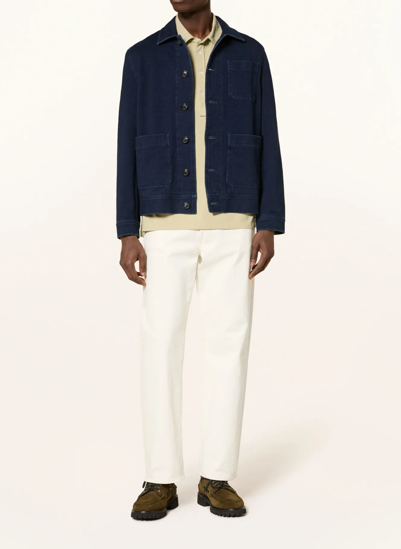 Jersey-Overshirt