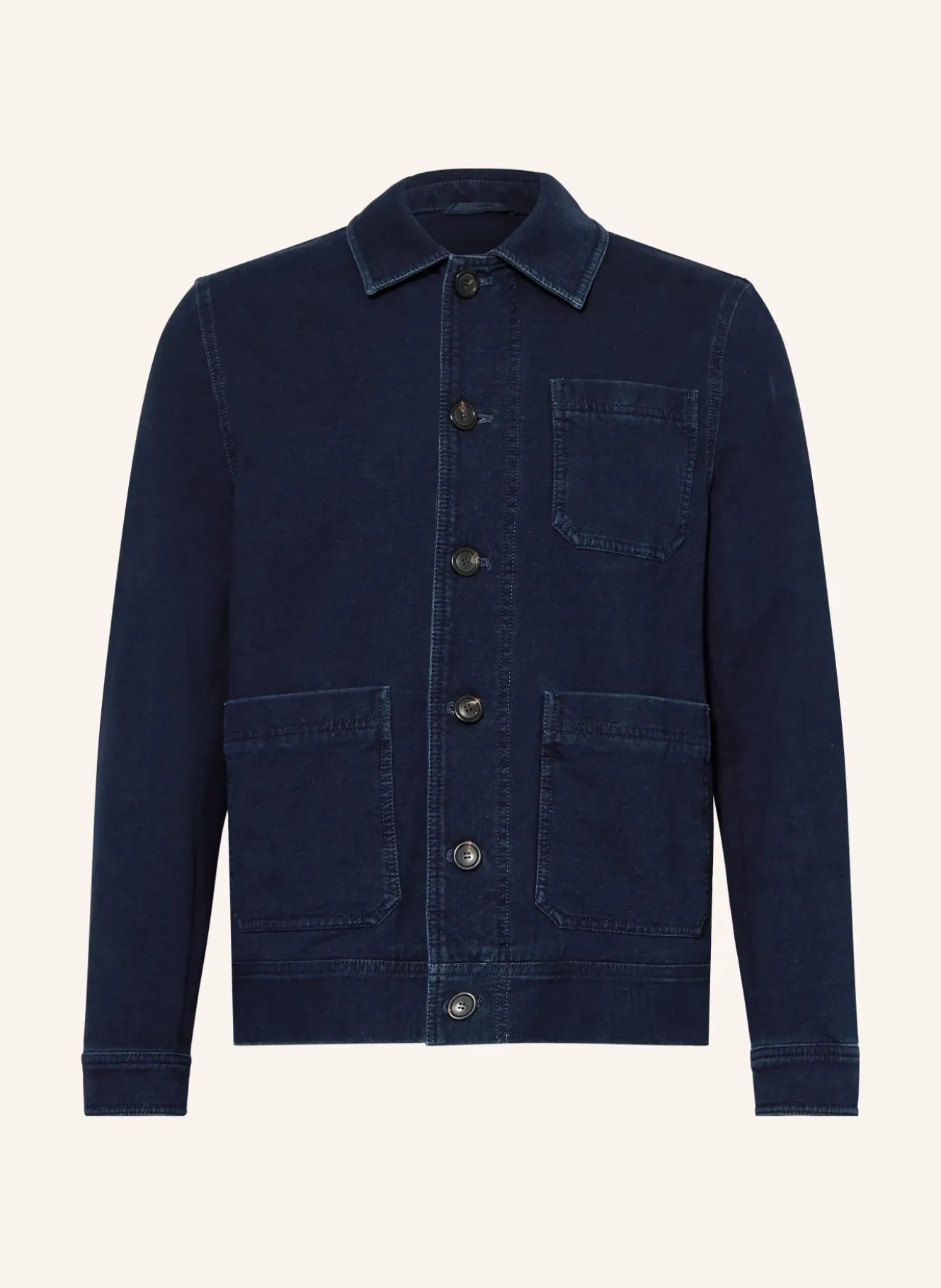 Jersey-Overshirt