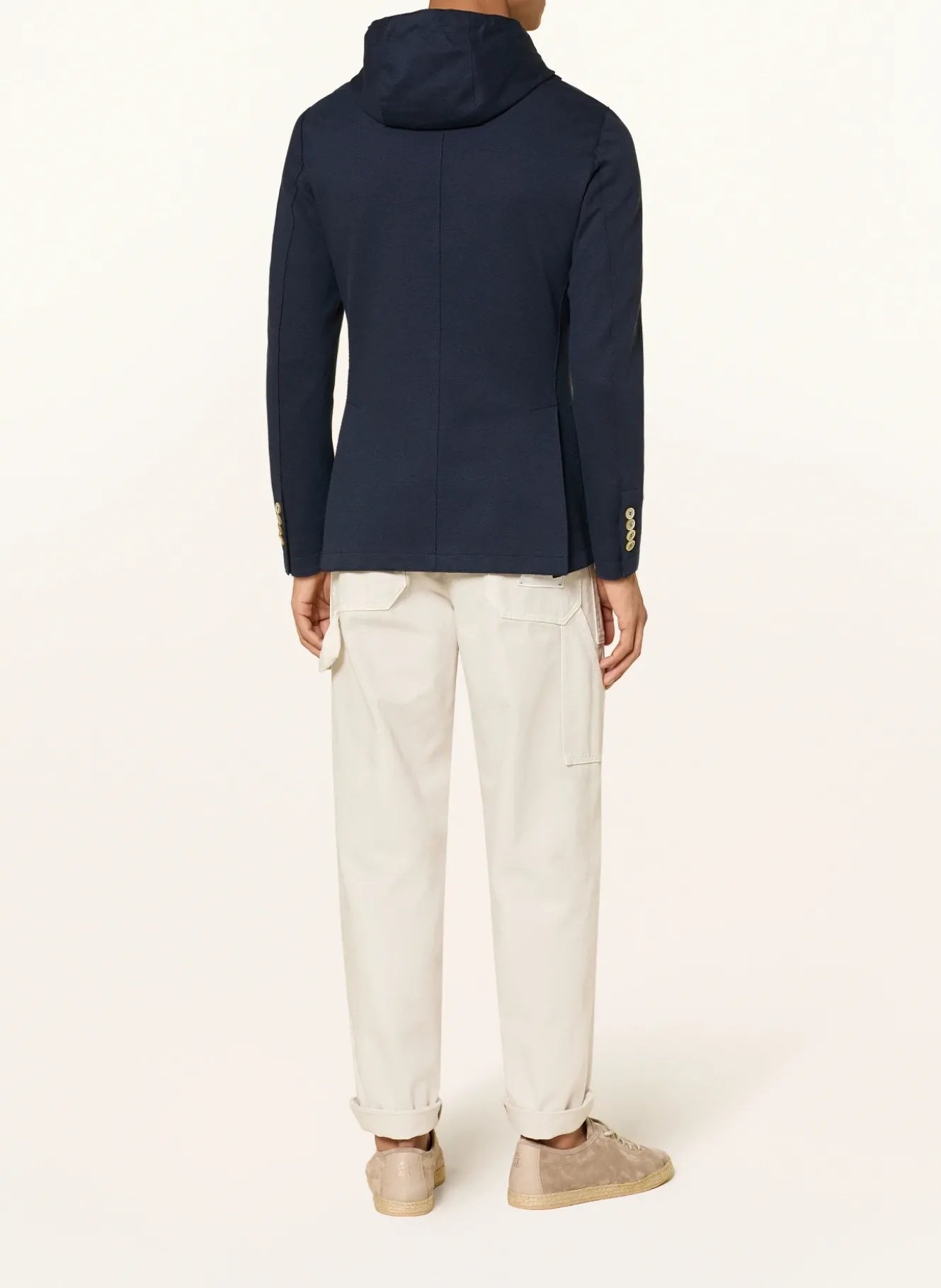 Jerseysakko Slim Fit mit abnehmbarer Blende