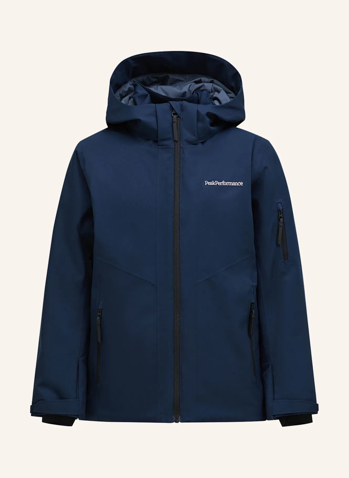 Jr Maroon Insulated Jacket Skijacke
