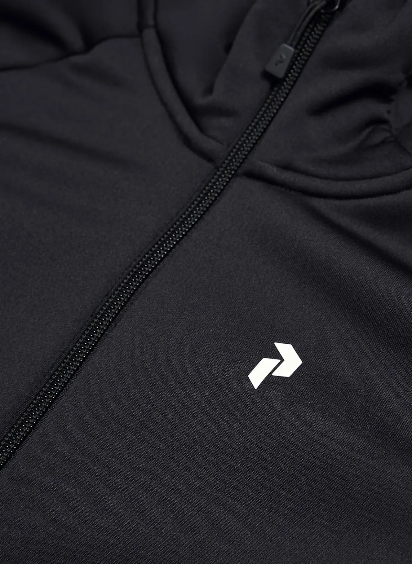 Jr Rider Essentials Midlayer Zip Hood Fleecejacke