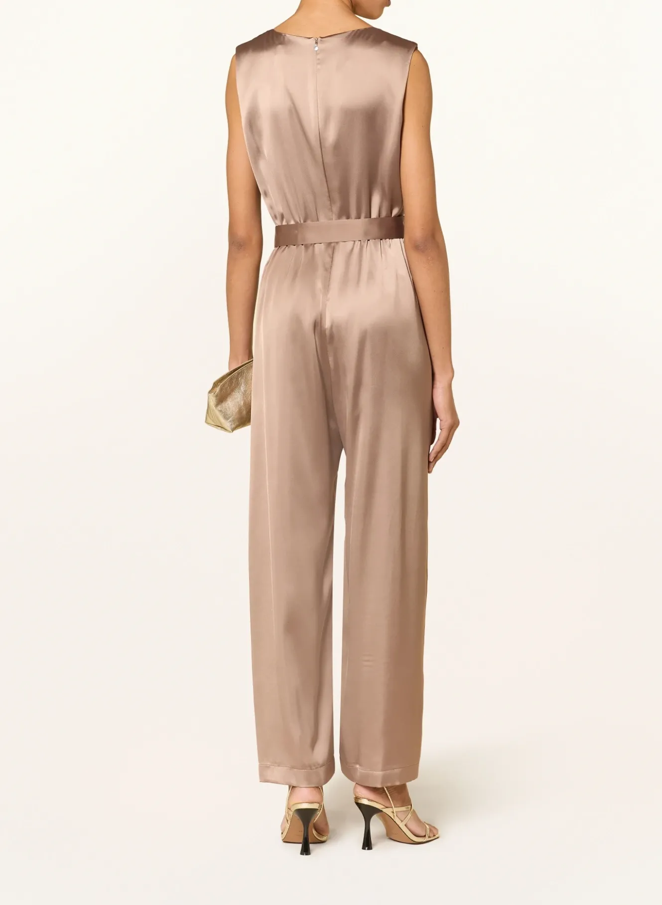 Jumpsuit aus Satin