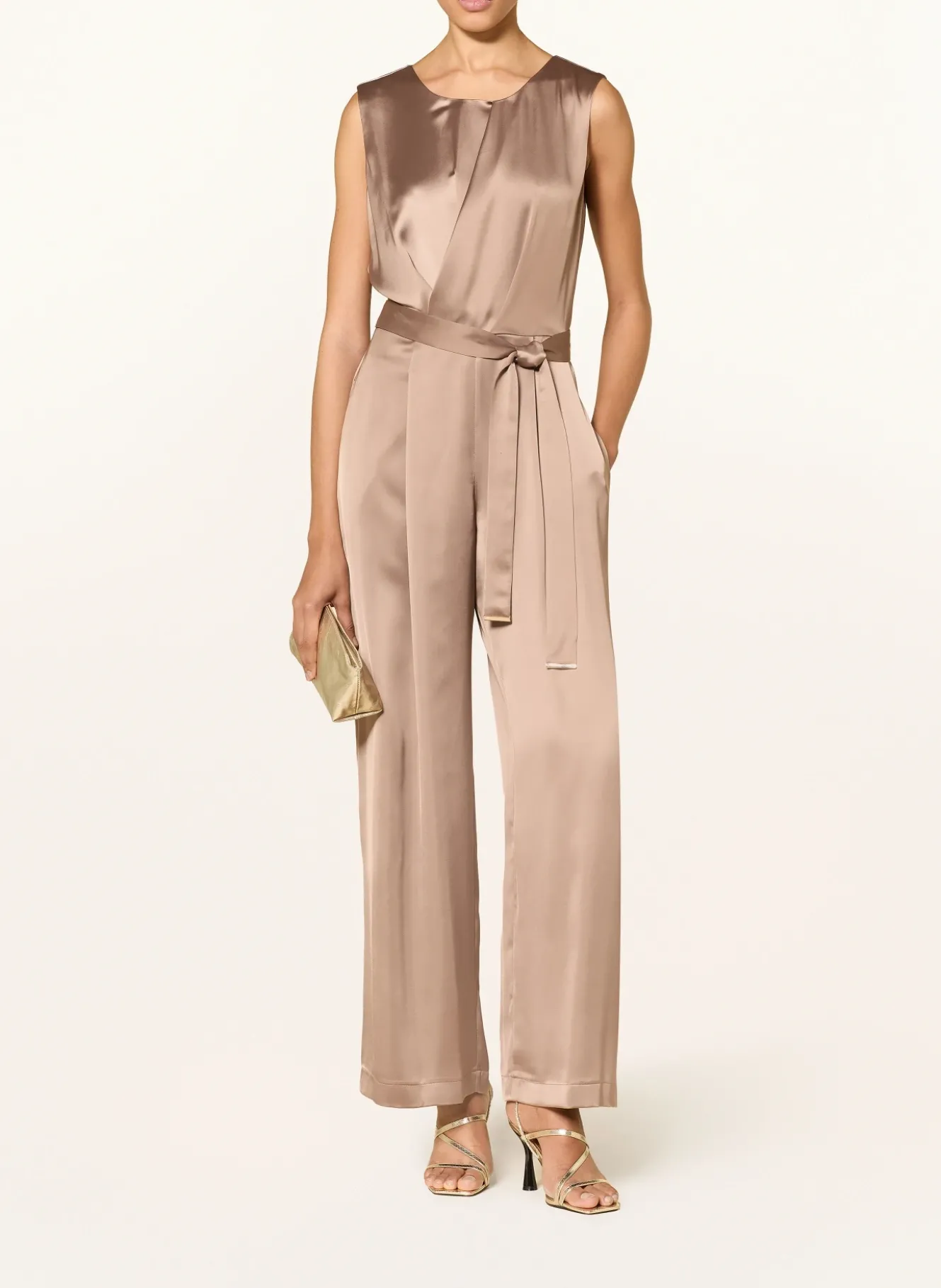 Jumpsuit aus Satin