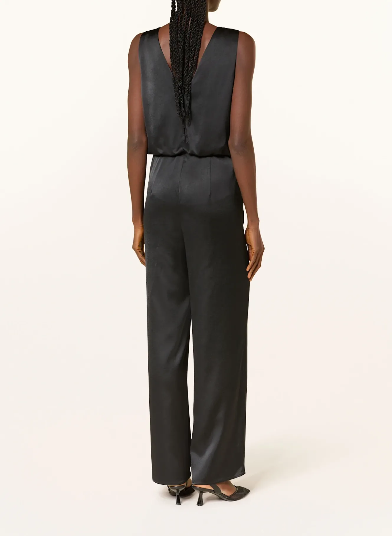 Jumpsuit aus Satin