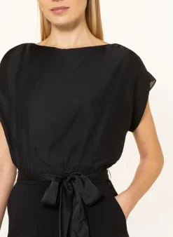 Jumpsuit im Materialmix