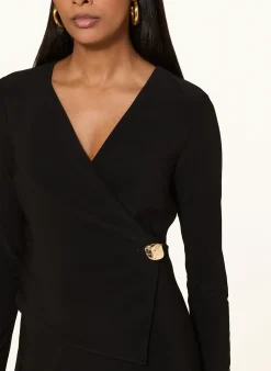 Jumpsuit in Wickeloptik