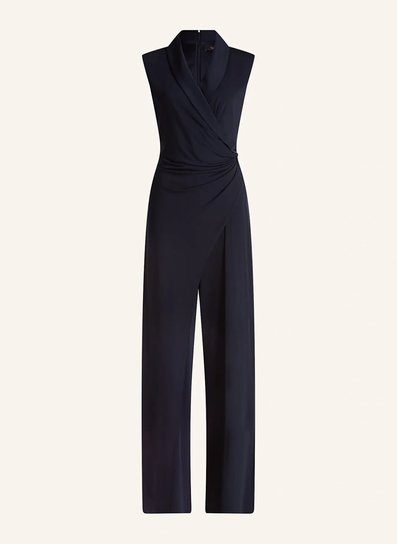 Jumpsuit in Wickeloptik