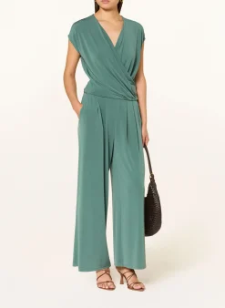 Jumpsuit in Wickeloptik