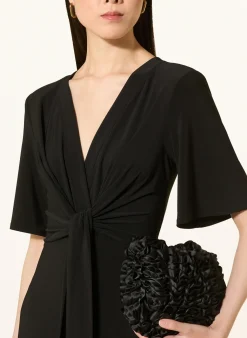 Jumpsuit in Wickeloptik